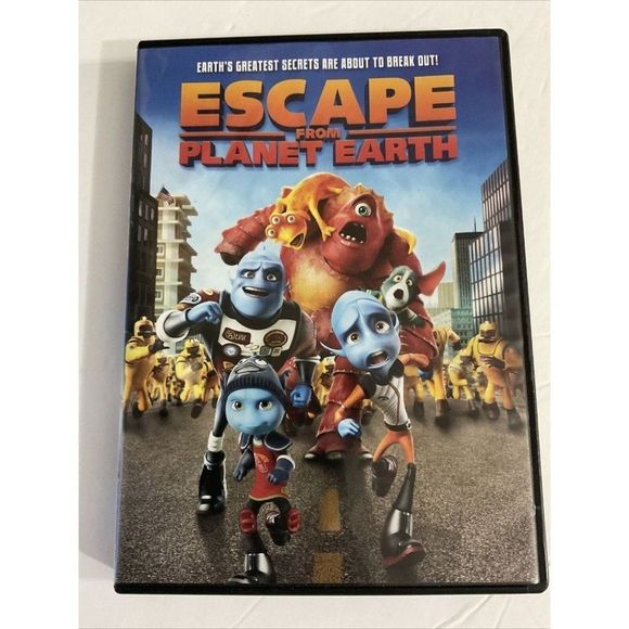 Escape From Planet Earth - DVD - VERY GOOD - Picture 1 of 5